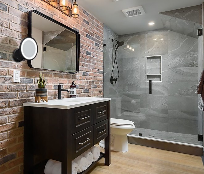 Oglindă cosmetică Zoom 04 Black - Fotografie 4