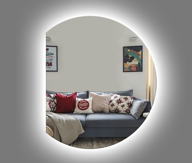 Oglindă Moon + Ambilight - Fotografie 1 Oglindă Moon + Ambilight - Fotografie 1