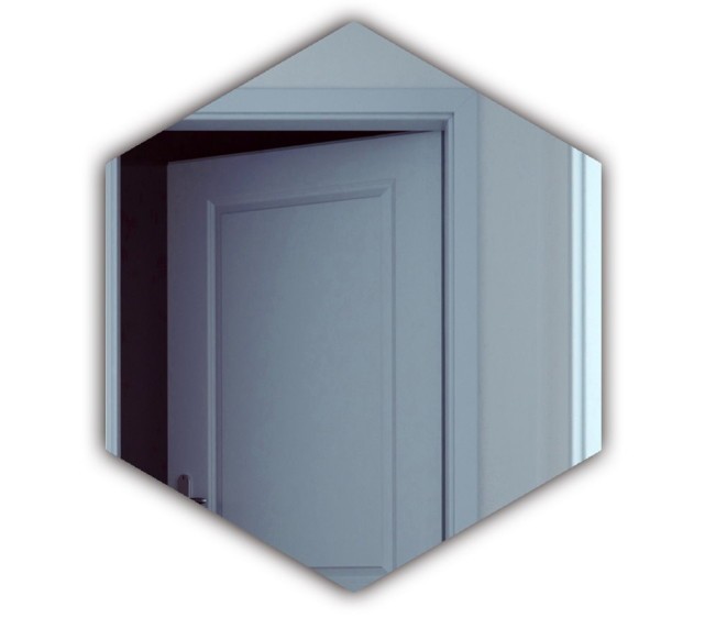 Oglindă Hexagon - Fotografie 1