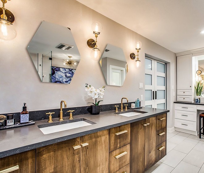 Oglindă Hexagon H - Fotografie 3