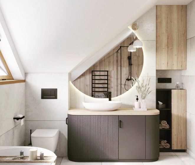 Oglindă Moon Rise - Fotografie 3