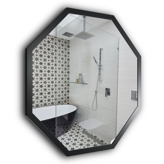 Oglinzi Octagon Alu Black - Fotografie 2