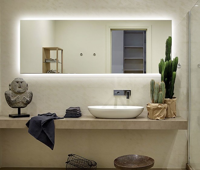 Oglindă Shape 04 +  ambilight  - Fotografie 4 Oglindă Shape 04 +  ambilight  - Fotografie 4