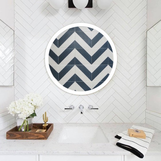 Oglindă Carlotta Inox - Fotografie 3