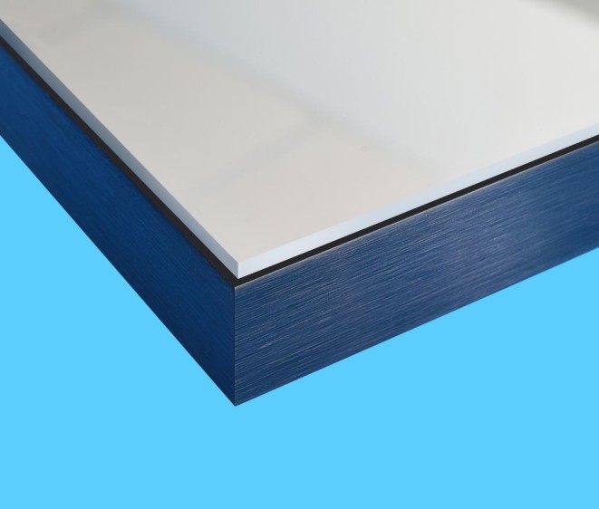 Oglindă alu 008 + Consol 01 Black - Fotografie 8