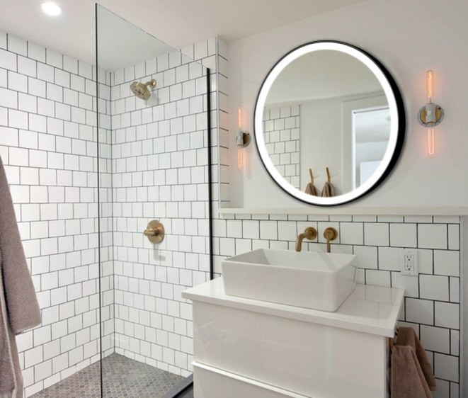 Oglindă Carlotta Inox Black - Fotografie 3