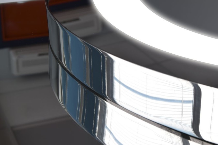 Oglindă Alessandra Inox Gloss - Fotografie 5