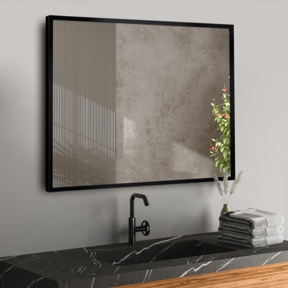 Oglindă alu 001 Black - Fotografie 6 Oglindă alu 001 Black - Fotografie 6