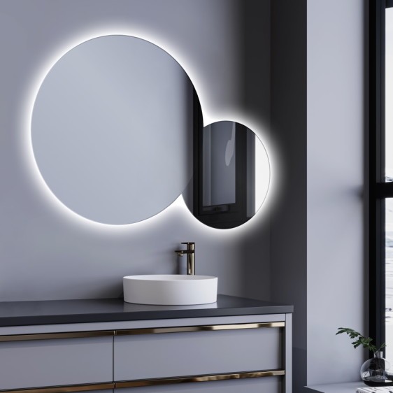 Oglindă Circles + амбиambilightайт - Fotografie 5