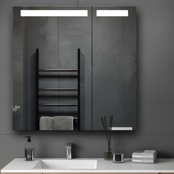 Dulap cu oglindă Atlant LED 202 70x80 - Fotografie 8