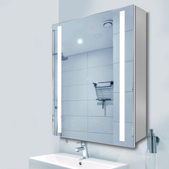 Dulap cu oglindă Atlant LED 102 70x60 - Fotografie 6