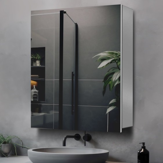 Dulap cu oglindă Atlant 101 70x60 - Fotografie 6