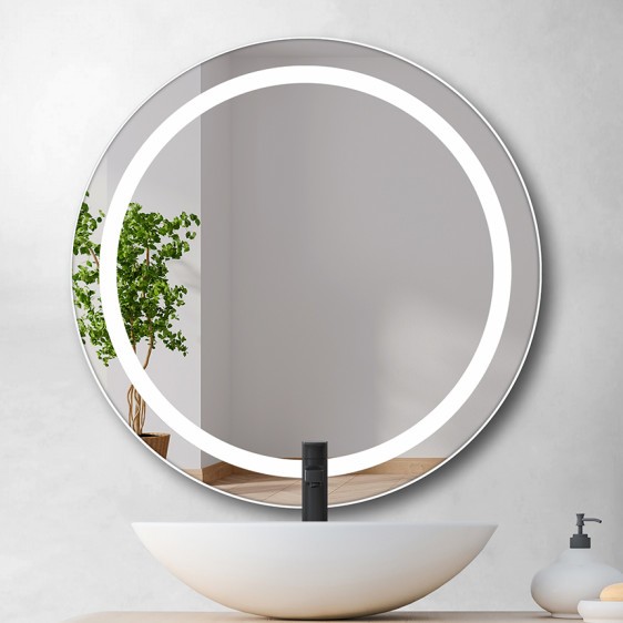 Oglindă Silvia Inox White - Fotografie 6