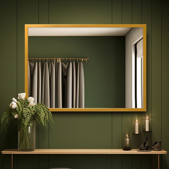 Oglindă alu 001 Gold - Fotografie 4