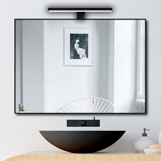 Oglindă alu 008 + Consol 01 Black - Fotografie 10