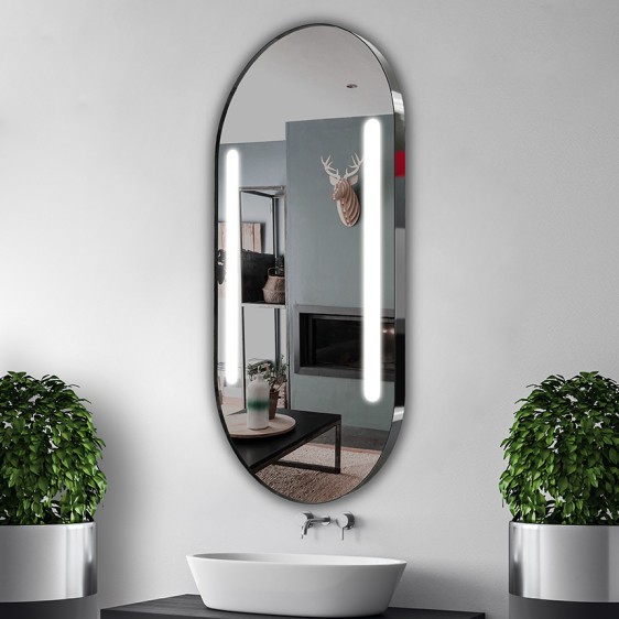 Oglindă Beatrice Inox Gloss - Fotografie 8 Oglindă Beatrice Inox Gloss - Fotografie 8