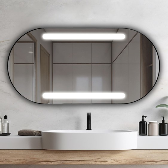 Oglindă Bruna Inox Black - Fotografie 7 Oglindă Bruna Inox Black - Fotografie 7