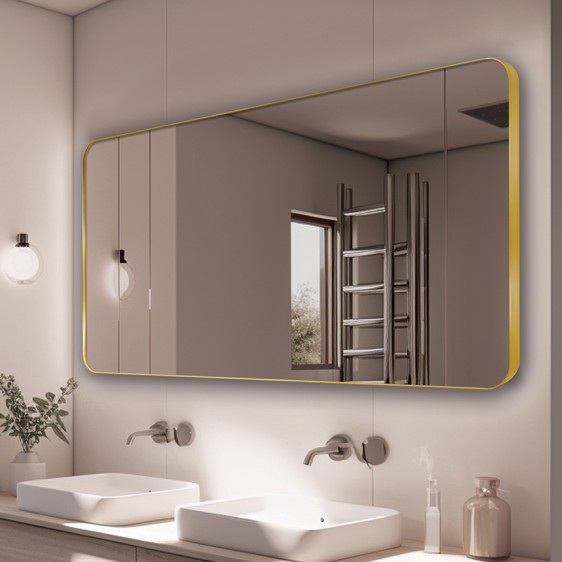 Oglindă Inox Gold - Fotografie 5