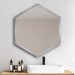 Oglindă Hexagon Alu - Fotografie 6