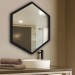 Oglinzi Hexagon Alu Black - Fotografie 7